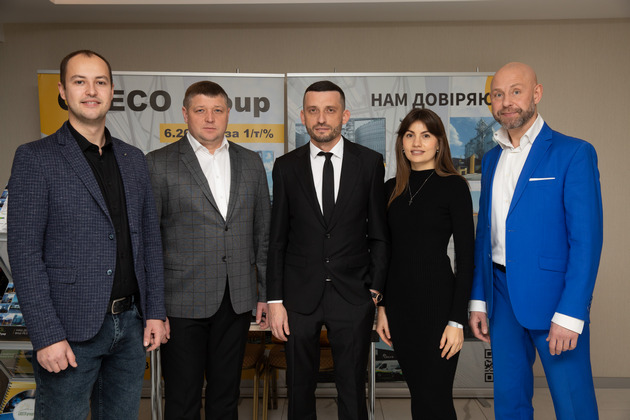 Керівник компанії GRECO Group Іван Корженко з колегами